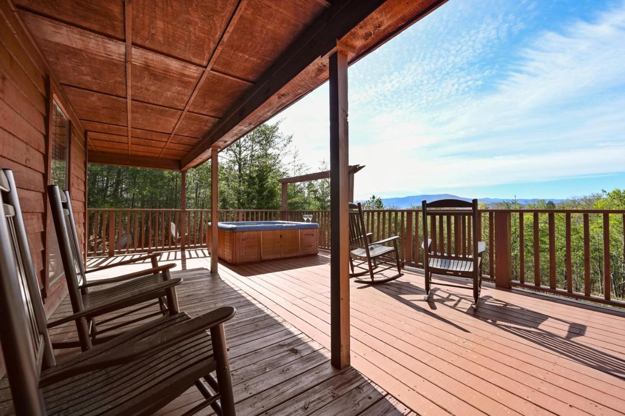 Private Mountain Cabin, Hot Tub Escape In The Smokies, With The View Sevierville Exterior foto