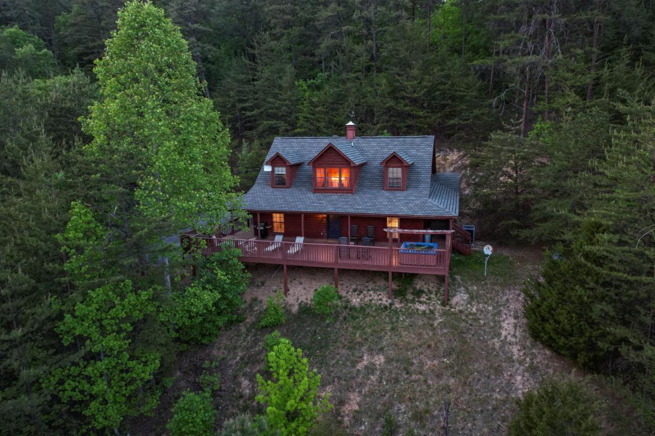 Private Mountain Cabin, Hot Tub Escape In The Smokies, With The View Sevierville Exterior foto