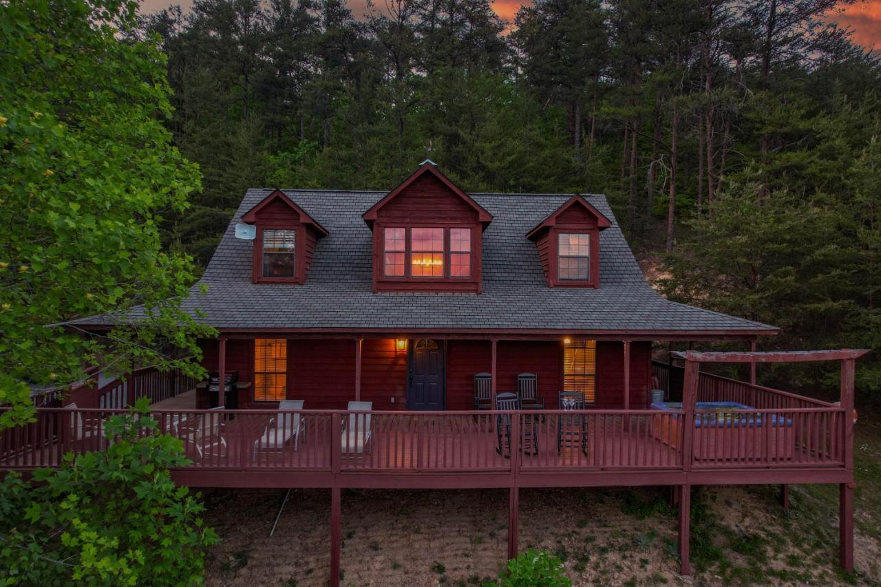 Private Mountain Cabin, Hot Tub Escape In The Smokies, With The View Sevierville Exterior foto