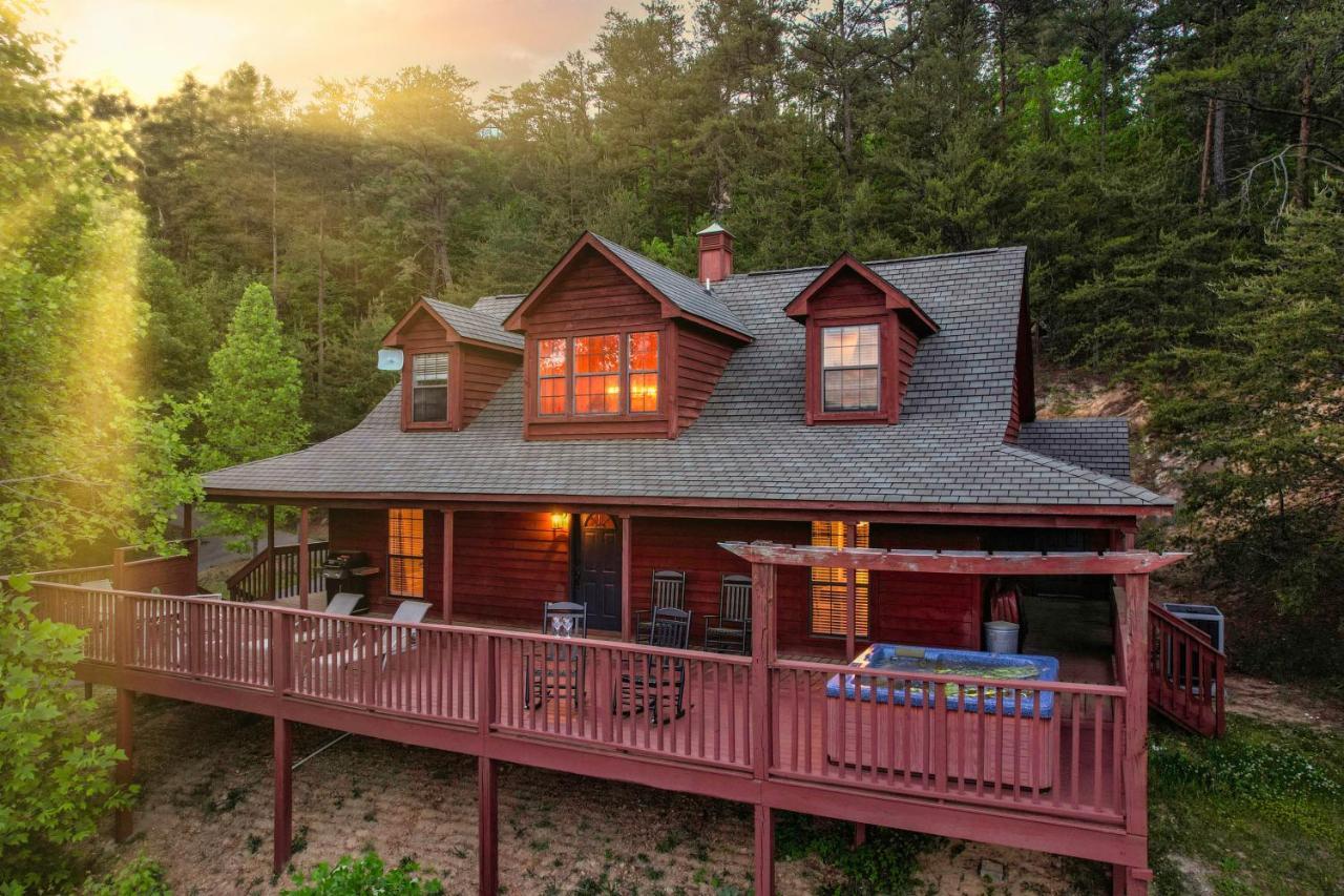 Private Mountain Cabin, Hot Tub Escape In The Smokies, With The View Sevierville Exterior foto